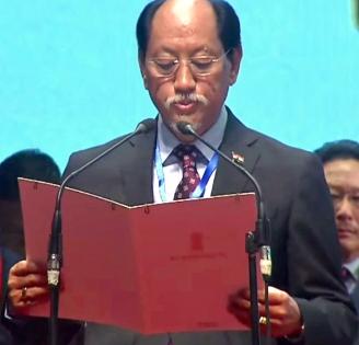 Neiphiu Rio takes oath as Nagaland CM for 5th term | Neiphiu Rio takes oath as Nagaland CM for 5th term