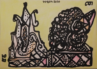 Jogen Chowdhury to exhibit pandemic-era art virtually | Jogen Chowdhury to exhibit pandemic-era art virtually Jogen Chowdhury to exhibit pandemic-era art virtually | Jogen Chowdhury to exhibit pandemic-era art virtually