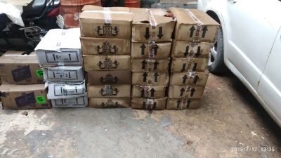 Bengaluru police arrest 1, seize 2K tetra packs of liquor | Bengaluru police arrest 1, seize 2K tetra packs of liquor