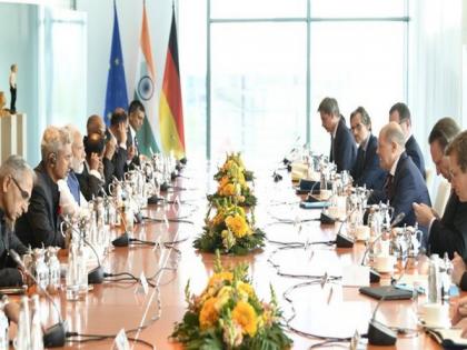 PM Modi holds bilateral meeting with German Chancellor in Berlin | PM Modi holds bilateral meeting with German Chancellor in Berlin