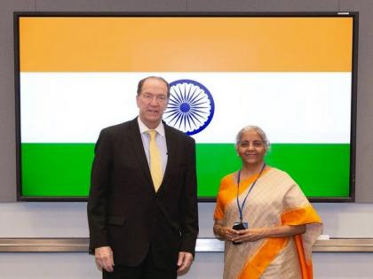 Sitharaman discusses COVID-19, Russia-Ukraine conflict with World Bank president | Sitharaman discusses COVID-19, Russia-Ukraine conflict with World Bank president