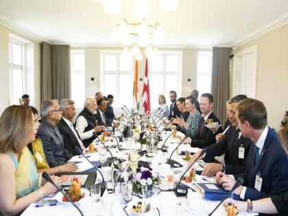 PM Modi, Danish counterpart hold delegation-level talks in Copenhagen | PM Modi, Danish counterpart hold delegation-level talks in Copenhagen