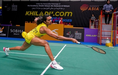 Badminton Asia Championships: Sindhu, Prannoy, Satwik-Chirag in quarters; Srikanth ousted | Badminton Asia Championships: Sindhu, Prannoy, Satwik-Chirag in quarters; Srikanth ousted