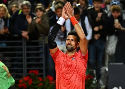 Italian Open: Djokovic overcomes Dimitrov in three sets, reaches fourth round in Rome | Italian Open: Djokovic overcomes Dimitrov in three sets, reaches fourth round in Rome