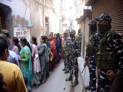 Assembly polls: UP records voter turnout of 57.45 pc till 5 pm | Assembly polls: UP records voter turnout of 57.45 pc till 5 pm