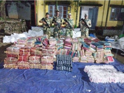 Meghalaya: BSF seizes medicines, cosmetics worth Rs 20 lakhs, 1 held | Meghalaya: BSF seizes medicines, cosmetics worth Rs 20 lakhs, 1 held