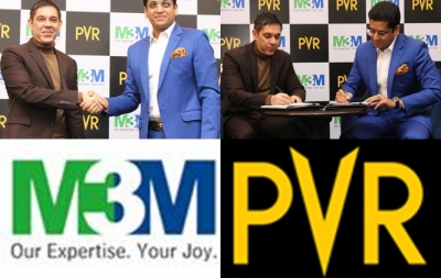 PVR signs agreement with M3M India in their largest retail project in Gurugram | PVR signs agreement with M3M India in their largest retail project in Gurugram