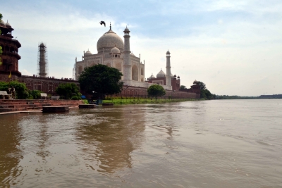 Taj city's mega plantation drive despite water-space issues | Taj city's mega plantation drive despite water-space issues