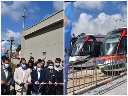 Mauritius PM launches new segment of India-Mauritius metro express project | Mauritius PM launches new segment of India-Mauritius metro express project