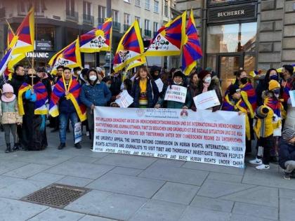 Protest held in Canberra to commemorate 63rd anniversary of Tibetan National Uprising Day | Protest held in Canberra to commemorate 63rd anniversary of Tibetan National Uprising Day