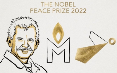 Nobel Peace Prize awarded to Ukraine, Russia & Belarus campaigners | Nobel Peace Prize awarded to Ukraine, Russia & Belarus campaigners