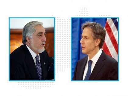 US State Secy and Abdullah Abdullah discuss ways of accelerating Afghan peace process | US State Secy and Abdullah Abdullah discuss ways of accelerating Afghan peace process