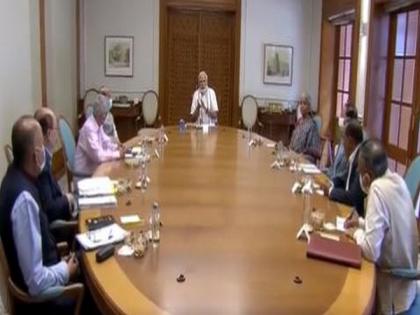 PM Modi chairs high-level meet to review security preparedness amid Ukraine conflict | PM Modi chairs high-level meet to review security preparedness amid Ukraine conflict PM Modi chairs high-level meet to review security preparedness amid Ukraine conflict | PM Modi chairs high-level meet to review security preparedness amid Ukraine conflict