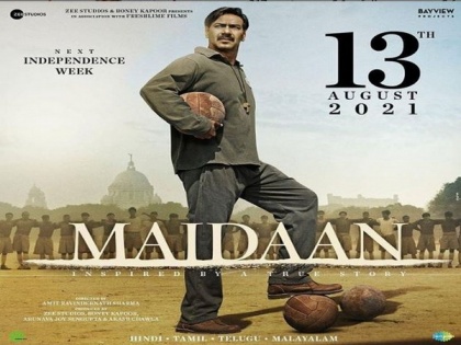 Ajay Devgn's 'Maidaan' to hit theatres in 2021 | Ajay Devgn's 'Maidaan' to hit theatres in 2021