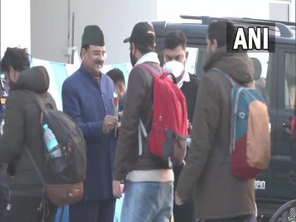 Operation Ganga: IAF's C-17 with 208 Indian nationals reaches Hindon airbase | Operation Ganga: IAF's C-17 with 208 Indian nationals reaches Hindon airbase Operation Ganga: IAF's C-17 with 208 Indian nationals reaches Hindon airbase | Operation Ganga: IAF's C-17 with 208 Indian nationals reaches Hindon airbase