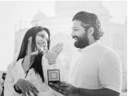 Allu Arjun celebrates 11 years of togetherness with Allu Sneha Reddy | Allu Arjun celebrates 11 years of togetherness with Allu Sneha Reddy