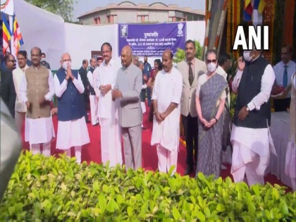 President Kovind, PM Modi pay floral tributes to Ambedkar on his birth anniversary | President Kovind, PM Modi pay floral tributes to Ambedkar on his birth anniversary