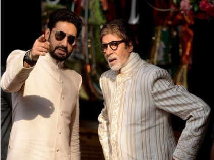 Big B heaps praise on son Abhishek Bachchan after 'Bob Biswas' trailer release | Big B heaps praise on son Abhishek Bachchan after 'Bob Biswas' trailer release