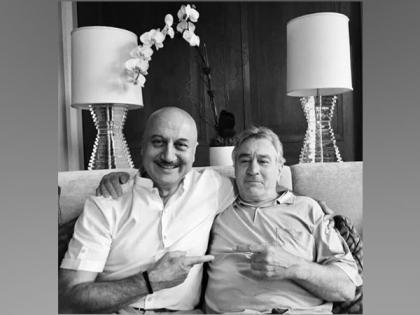 Will always be my most priceless possession: Anupam Kher shares picture with Robert De Niro | Will always be my most priceless possession: Anupam Kher shares picture with Robert De Niro Will always be my most priceless possession: Anupam Kher shares picture with Robert De Niro | Will always be my most priceless possession: Anupam Kher shares picture with Robert De Niro