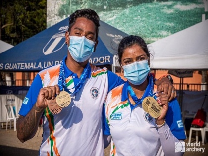 Archery World Cup: Indian archers Atanu Das and Deepika Kumari win gold | Archery World Cup: Indian archers Atanu Das and Deepika Kumari win gold