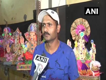 Ahead of Ganesha Chaturthi, artist prepares 'sanitiser Ganesha idols' | Ahead of Ganesha Chaturthi, artist prepares 'sanitiser Ganesha idols' Ahead of Ganesha Chaturthi, artist prepares 'sanitiser Ganesha idols' | Ahead of Ganesha Chaturthi, artist prepares 'sanitiser Ganesha idols'