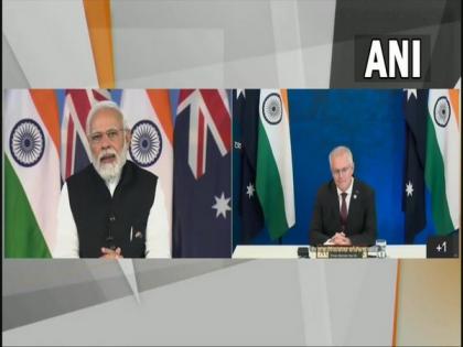 PM Modi, Morrison welcome progress made in India-Australia trade negotiations | PM Modi, Morrison welcome progress made in India-Australia trade negotiations