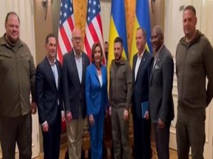 US House Speaker Pelosi meets Zelenskyy in unannounced visit to Kyiv | US House Speaker Pelosi meets Zelenskyy in unannounced visit to Kyiv