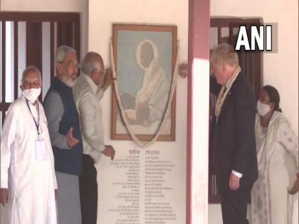 UK Prime Minister visits Sabarmati Ashram in Ahmedabad | UK Prime Minister visits Sabarmati Ashram in Ahmedabad