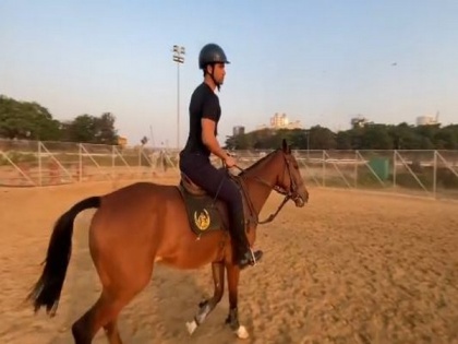 'Back to basics', says Vicky Kaushal as he shares glimpse from horse riding session | 'Back to basics', says Vicky Kaushal as he shares glimpse from horse riding session
