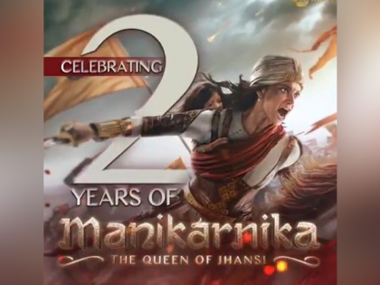 Kangana Ranaut commemorates 2 years of 'Manikarnika: The Queen of Jhansi' | Kangana Ranaut commemorates 2 years of 'Manikarnika: The Queen of Jhansi'