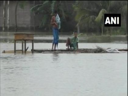 Over 258,000 people across 16 districts affected by floods in Assam | Over 258,000 people across 16 districts affected by floods in Assam