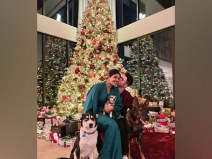 Nick Jonas, Priyanka Chopra share 'holiday postcard' style Christmas greetings | Nick Jonas, Priyanka Chopra share 'holiday postcard' style Christmas greetings
