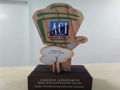 Hyderabad airport receives ACI Asia-Pacific Green Airports Platinum Recognition 2020 | Hyderabad airport receives ACI Asia-Pacific Green Airports Platinum Recognition 2020