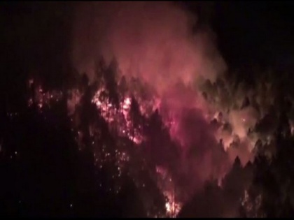 Operation underway to douse forest fire in Uttarakhand's new Tehri district | Operation underway to douse forest fire in Uttarakhand's new Tehri district