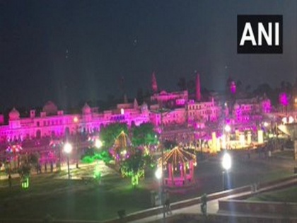 Ayodhya lights up with earthen lamps ahead of Ram Temple's foundation stone laying ceremony | Ayodhya lights up with earthen lamps ahead of Ram Temple's foundation stone laying ceremony