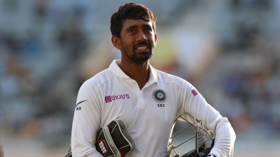 IND v NZ: Wriddhiman Saha misses keeping duties on day five due to neck stiffness | IND v NZ: Wriddhiman Saha misses keeping duties on day five due to neck stiffness