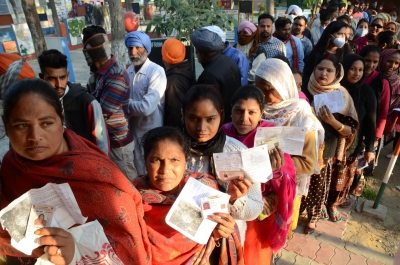 21.18% voting in UP phase-3 poll; Punjab registers 17.77% till 11 am | 21.18% voting in UP phase-3 poll; Punjab registers 17.77% till 11 am 21.18% voting in UP phase-3 poll; Punjab registers 17.77% till 11 am | 21.18% voting in UP phase-3 poll; Punjab registers 17.77% till 11 am