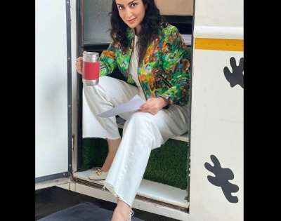 Tisca Chopra misses her daughter while shooting outdoors | Tisca Chopra misses her daughter while shooting outdoors