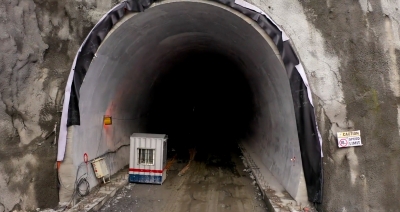 Gadkari inspects work progress of Zojila Tunnel in J&K | Gadkari inspects work progress of Zojila Tunnel in J&K