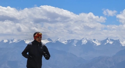 First female runner to complete Manali to Leh Ultramarathon | First female runner to complete Manali to Leh Ultramarathon
