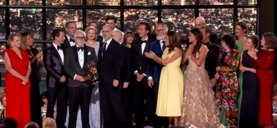 'Succession' showrunner takes dig at Charles in Emmys accptance speech | 'Succession' showrunner takes dig at Charles in Emmys accptance speech