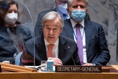 Global vaccination plan only way to stop pandemic: UN Chief | Global vaccination plan only way to stop pandemic: UN Chief