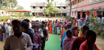 Jharkhand Assembly polls: 13.03 % voter turnout (Lead 9 a.m.) | Jharkhand Assembly polls: 13.03 % voter turnout (Lead 9 a.m.)