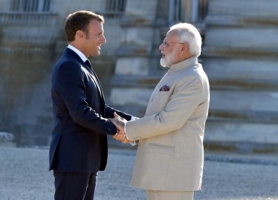 Modi congratulates 'friend' Macron on being re-elected as French President | Modi congratulates 'friend' Macron on being re-elected as French President