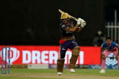 IPL 2021: Gill's half-century sets up Kolkata's 171/4 in Sharjah | IPL 2021: Gill's half-century sets up Kolkata's 171/4 in Sharjah