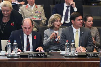 Esper, UK Defence Secy meet over security ties | Esper, UK Defence Secy meet over security ties Esper, UK Defence Secy meet over security ties | Esper, UK Defence Secy meet over security ties