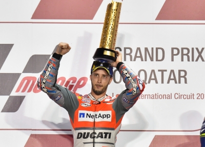 Ducati's Dovizioso wins Austrian GP after crash halts race | Ducati's Dovizioso wins Austrian GP after crash halts race