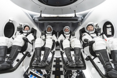 SpaceX targets April 20 to launch 4 astronauts to space station | SpaceX targets April 20 to launch 4 astronauts to space station