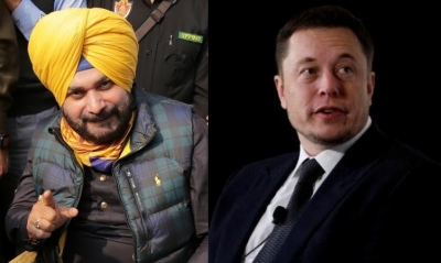 Sidhu invites Musk to set up Tesla's unit in Ludhiana | Sidhu invites Musk to set up Tesla's unit in Ludhiana