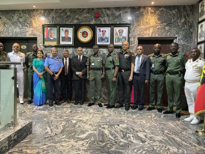 Indian defence delegation in Nigeria to enhance military cooperation | Indian defence delegation in Nigeria to enhance military cooperation
